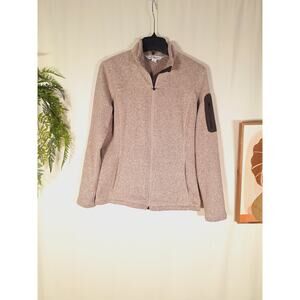 Guide Series Men's Gray Zipper Sweater With Arm Pocket Medium